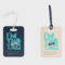 Free Luggage Diaper Tag Mockups (Psd) Within Luggage Label Template Free Download