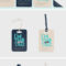Free Luggage Tag Mockup — Download Psd Template For Luggage Label Template Free Download
