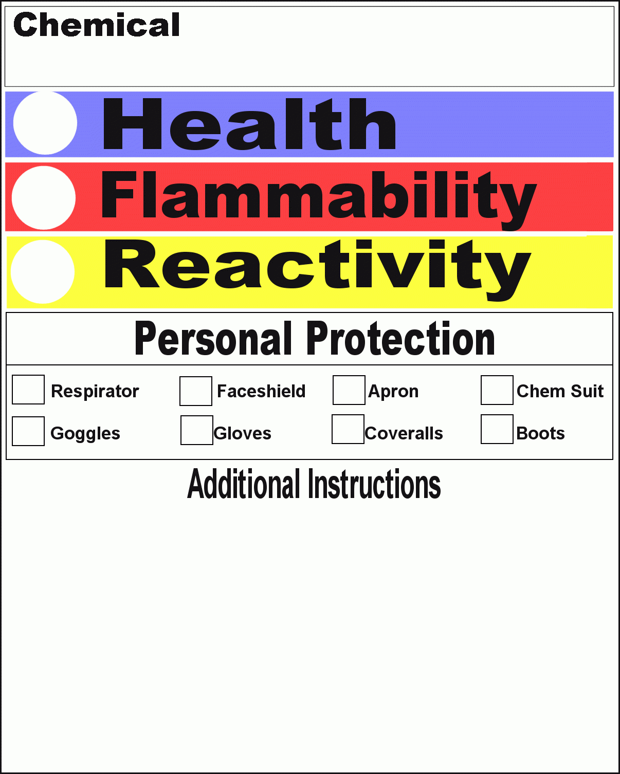 Free Nfpa Label Template, Download Free Clip Art, Free Clip Regarding Hmis Label Template