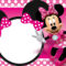 Free Printable Minnie Mouse Birthday Invitations – Bagvania With Minnie Mouse Card Templates