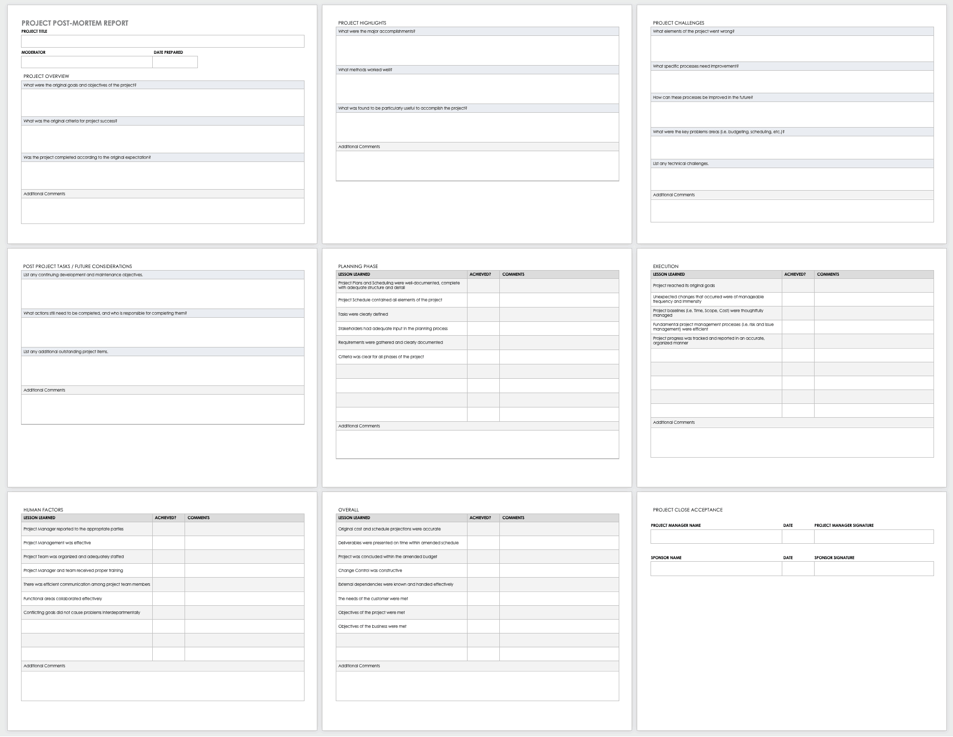 Free Project Report Templates | Smartsheet Inside Manager Weekly Report Template