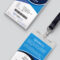 Free Psd : Corporate Office Identity Card Template Psd On With Id Card Design Template Psd Free Download
