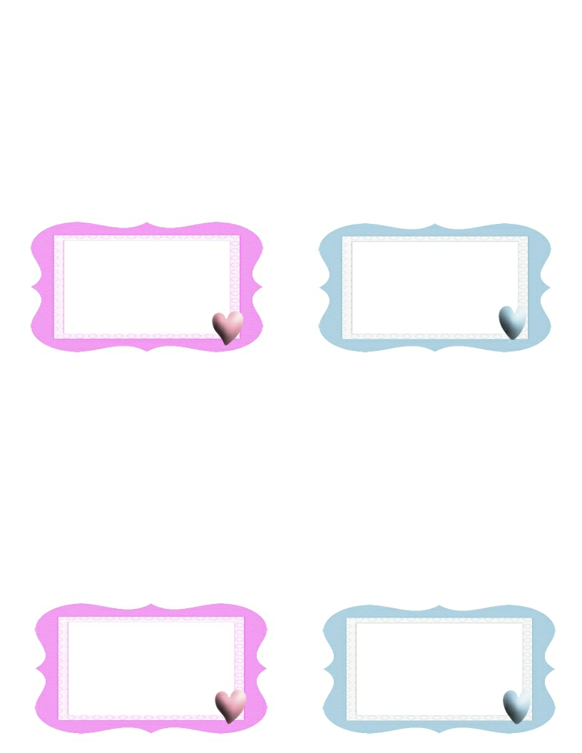 Free Publisher Border Templates, Download Free Clip Art Intended For Microsoft Word Place Card Template