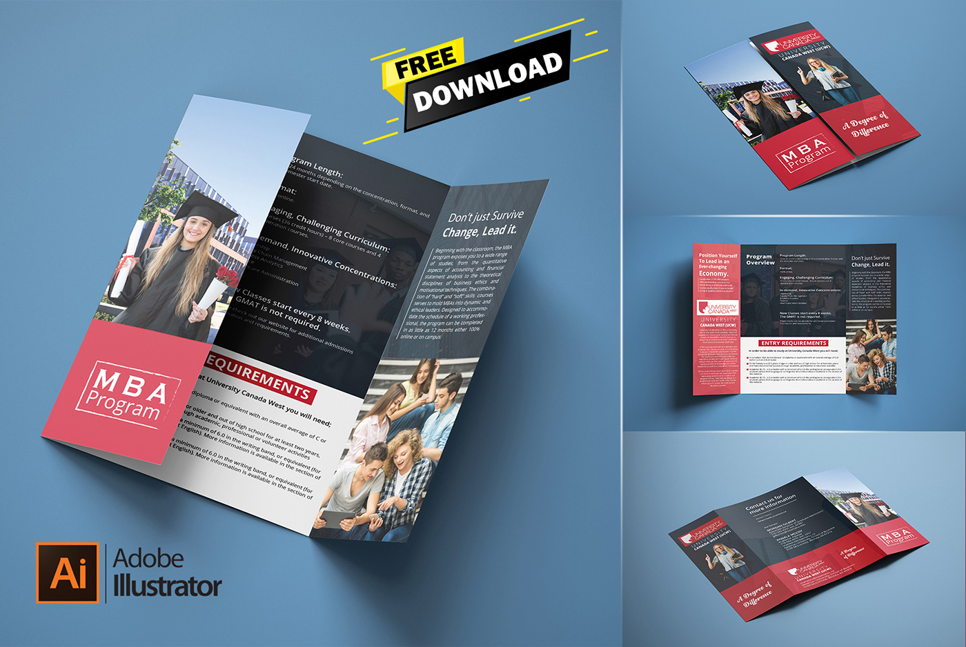 Free Single Gatefold Brochure Download On Behance In Gate Fold Brochure Template Indesign
