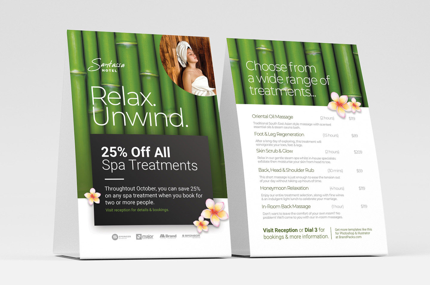 Free Spa Flyer Templates – Psd, Ai & Vector – Brandpacks In Health And Wellness Flyer Template