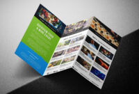 Free Tri-Fold Brochure Template For Events &amp; Festivals - Psd inside Membership Brochure Template