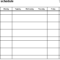 Free Weekly Schedule Templates For Excel – 18 Templates Regarding Monthly Meeting Calendar Template