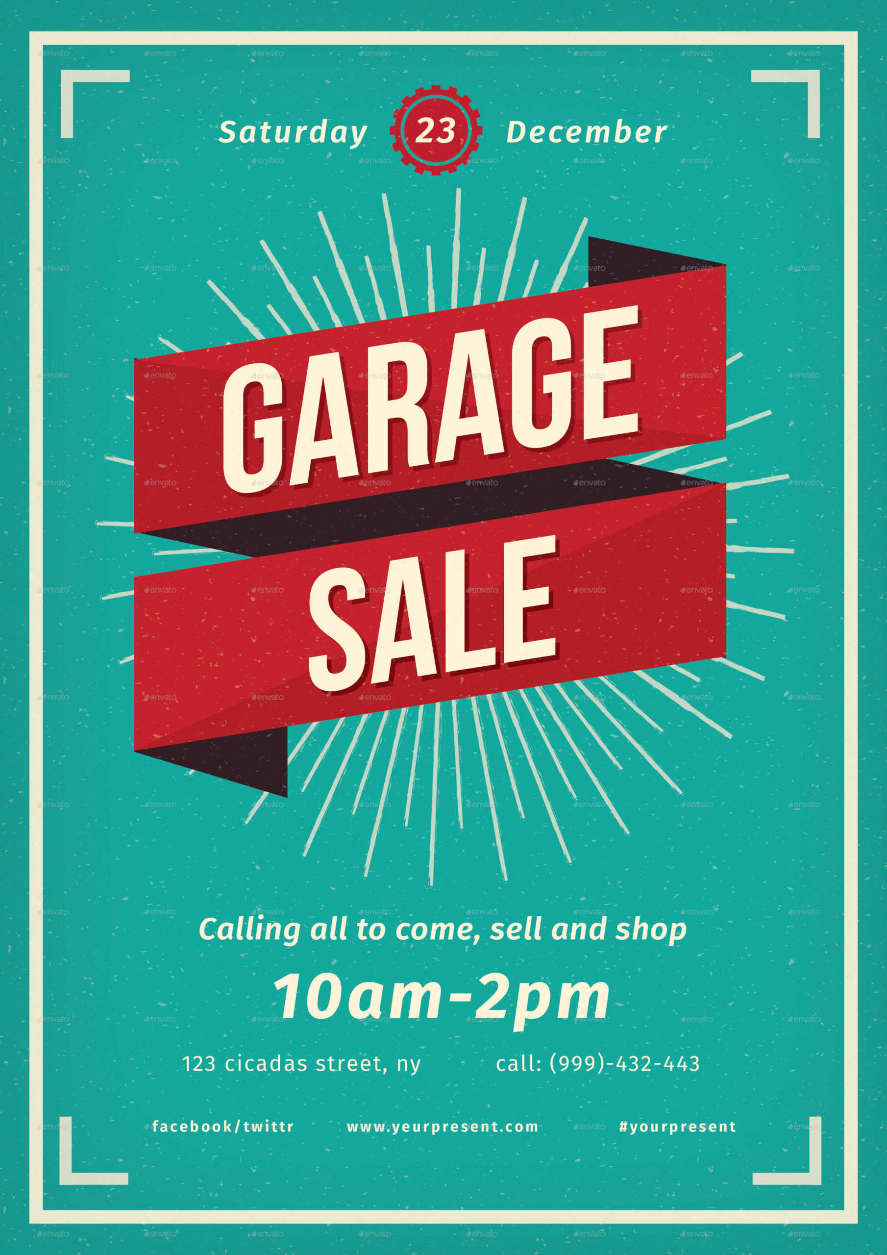 Garage Sale Flyer – Colona.rsd7 Intended For Garage Sale Flyer Template Word