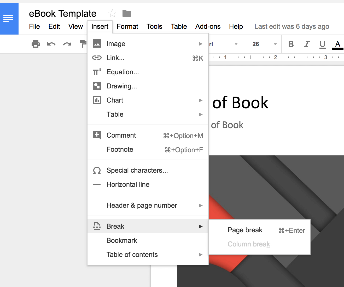 Google Continues Menu Improvement Efforts In Google Docs Inside Menu Template Google Docs