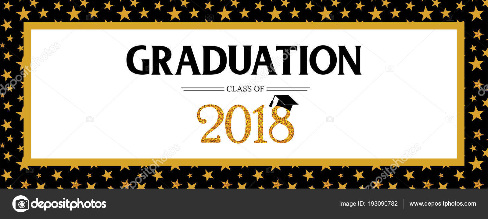 Graduation Banner Template | Graduation Class Of 2018 With Regard To Graduation Banner Template