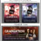 Graduation Party – Free Flyer Psd Template With Regard To Graduation Party Flyer Template