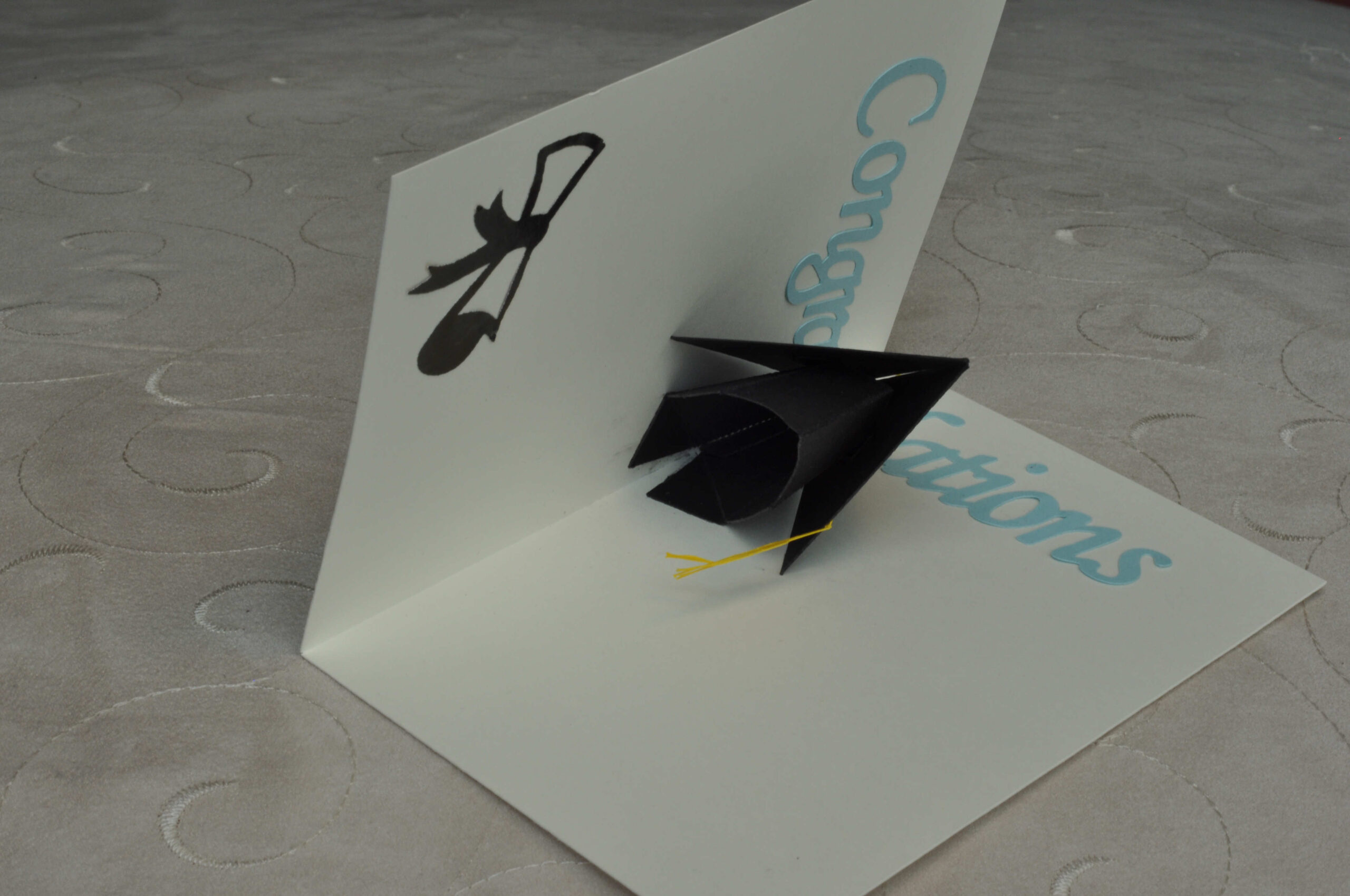 Graduation Pop Up Card: 3D Cap – Creative Pop Up Cards Within Graduation Pop Up Card Template