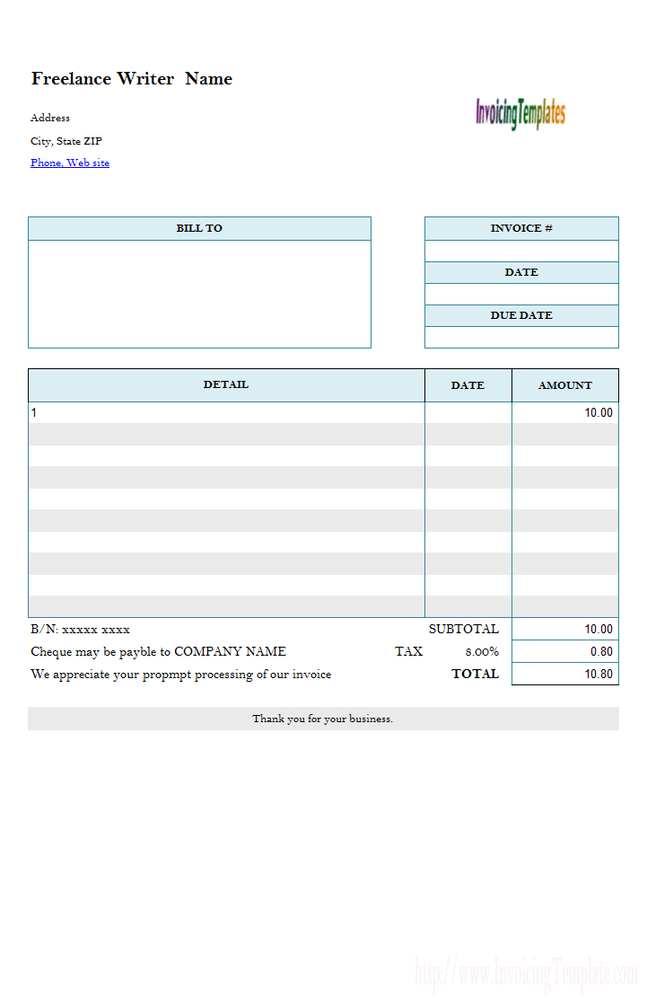 Graphic Design Freelance Invoice Template With Graphic Design Invoice Template Word