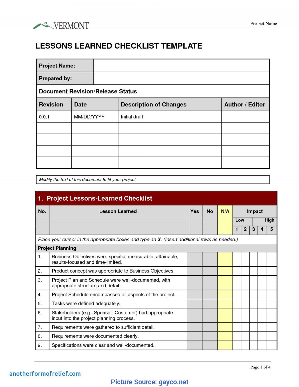 Great Lessons Learnt Template Checklist Prince2 Lessons For Lessons Learnt Report Template