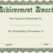 Green High Resolution Award Certificate Template  In High Resolution Certificate Template
