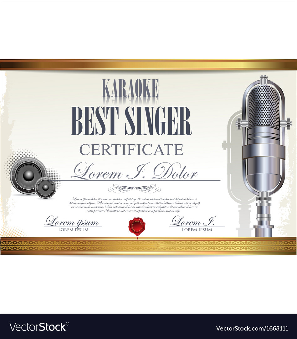 Halloween Certificate Template ] – Karaoke Certificate In Halloween Certificate Template
