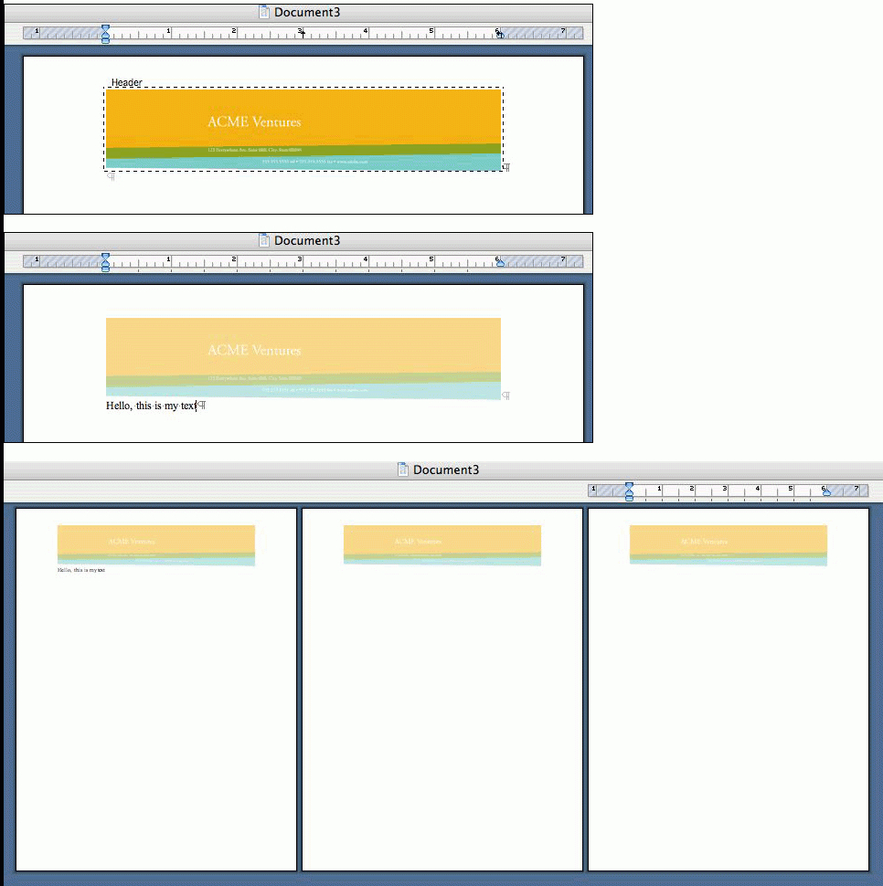 Header Templates For Word – Firuse.rsd7 With Regard To Header Templates For Word
