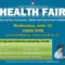 Health And Wellness Flyer Template – Colona.rsd7 Pertaining To Health Fair Flyer Template