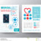Health Care And Medical Poster Brochure Flyer Design Layout With Regard To Health Flyer Templates Free
