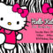Hello Kitty Diy Invitations – Colona.rsd7 In Hello Kitty Birthday Card Template Free
