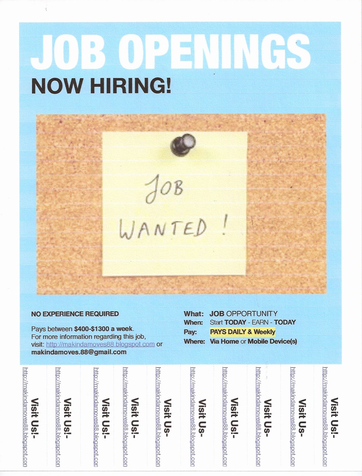 Hiring Ad Template – Colona.rsd7 Inside Job Posting Flyer Template