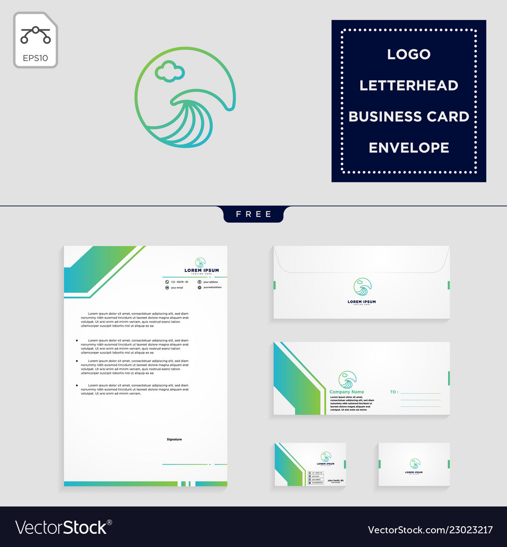 Holidays Logo Template And Free Letterhead Intended For Letterhead With Logo Template