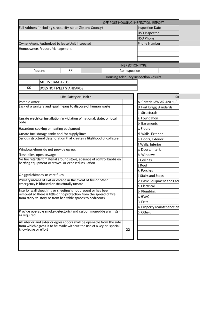 Home Inspection Report Template Pdf – Edit, Fill, Sign With Regard To Home Inspection Report Template