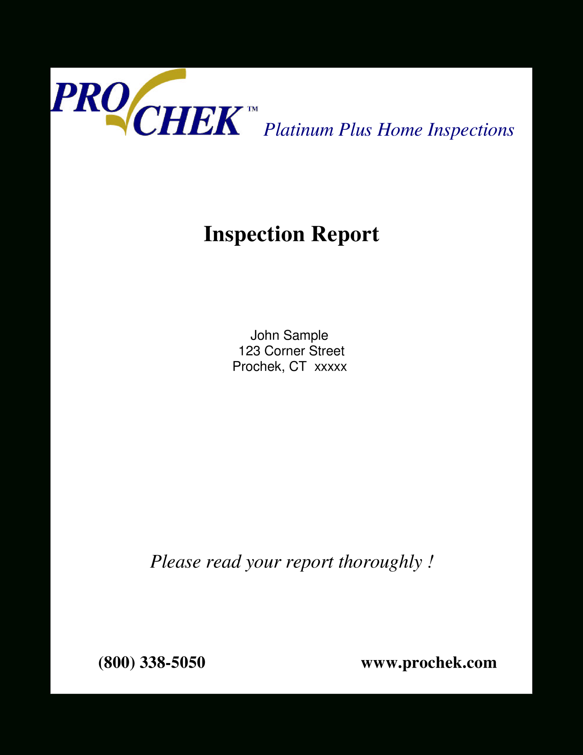 Home Inspection Report | Templates At Allbusinesstemplates Intended For Home Inspection Report Template