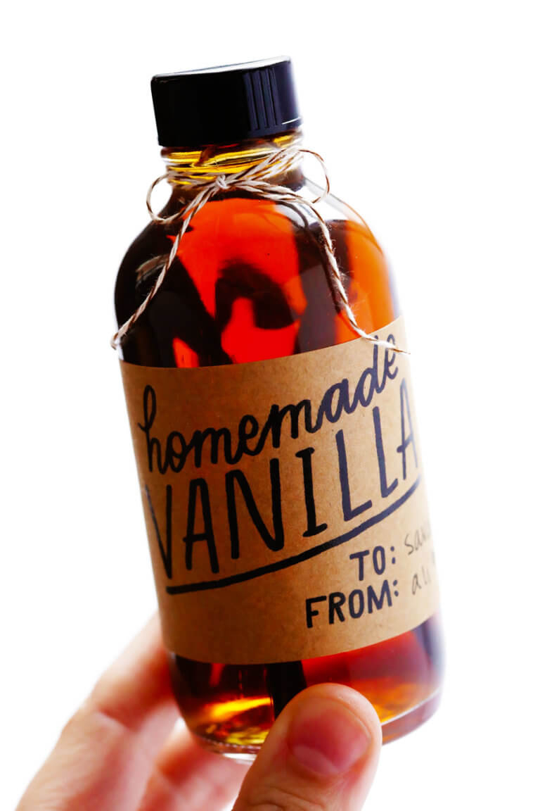 Homemade Vanilla Extract | Gimme Some Oven Inside Homemade Vanilla Extract Label Template