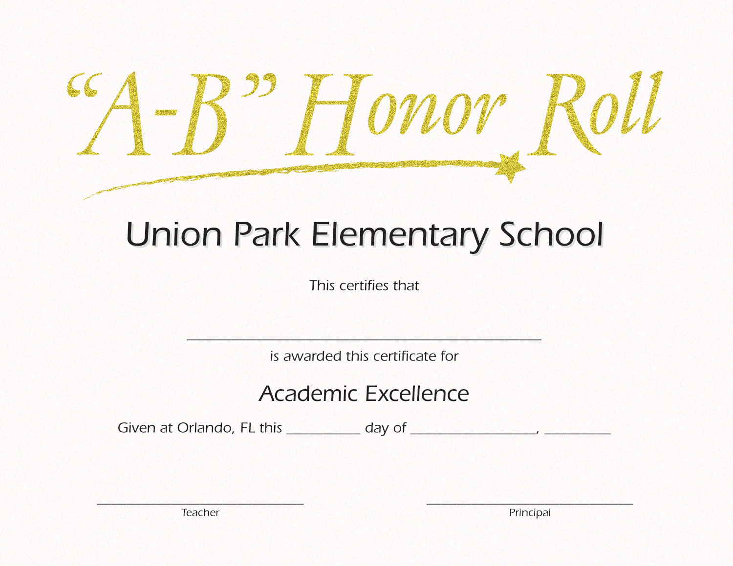 Honor Roll Templates. Honor Roll Certificate Templates A Regarding Honor Roll Certificate Template