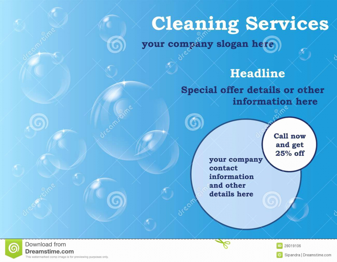 House Cleaning Cleaning Services Flyers Templates Free Pertaining To House Cleaning Flyer Template