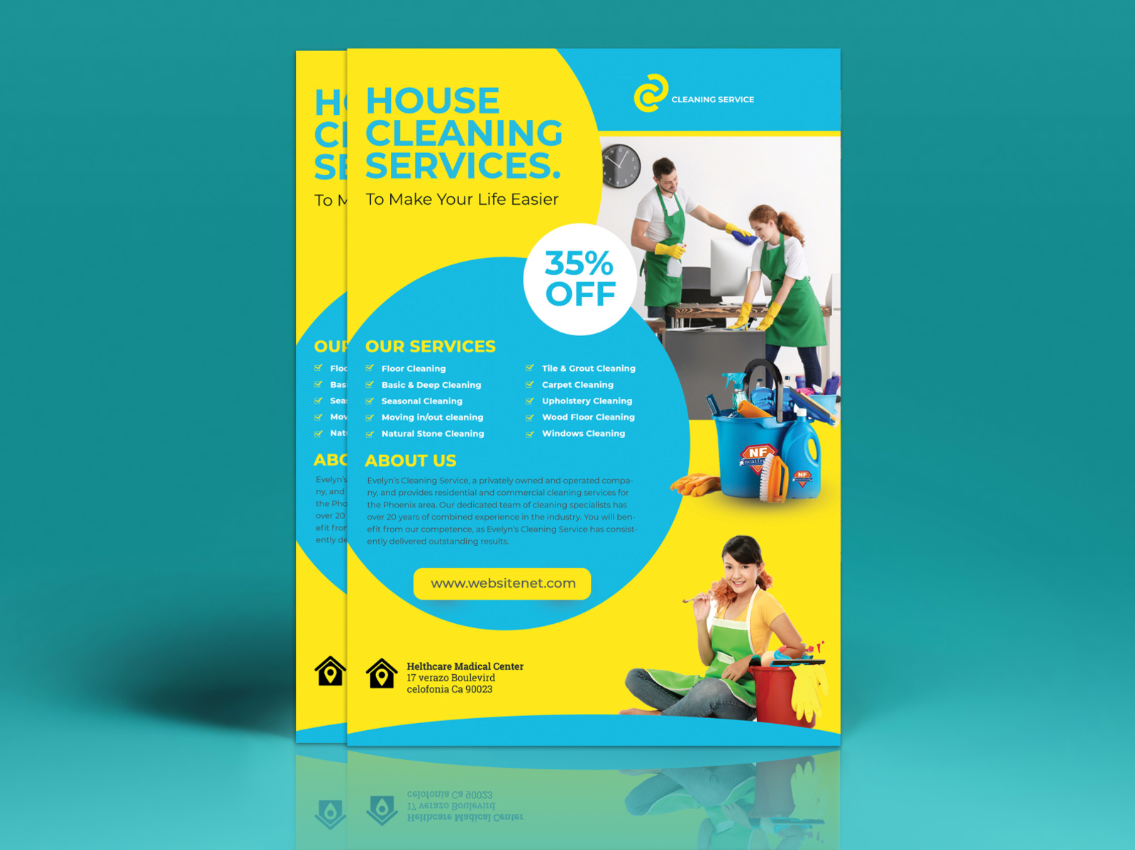 House Cleaning Flyer Ideas | C Punkt Pertaining To House Cleaning Services Flyer Templates