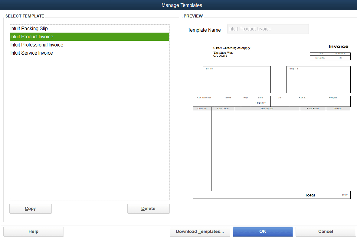 How To Customize Invoice Templates In Quickbooks Pro Pertaining To How To Edit Quickbooks Invoice Template