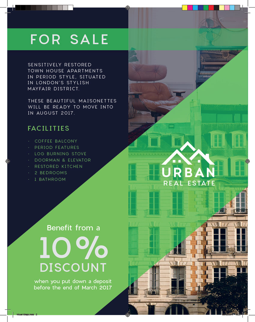 How To Design A Stylish Real Estate Flyer Template In Adobe For Indesign Real Estate Flyer Templates