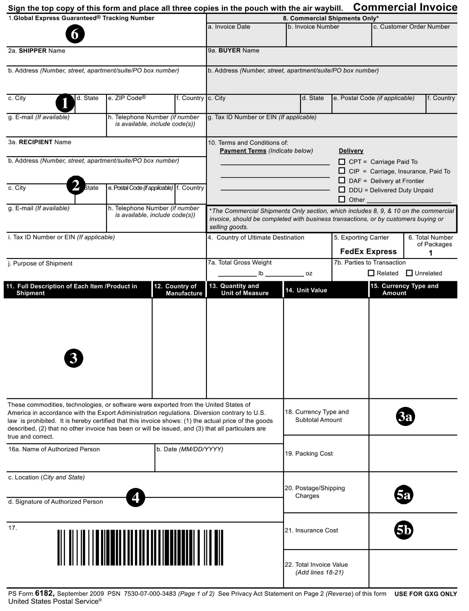 How To Transfer Information From Air Waybill Intended For International Shipping Label Template