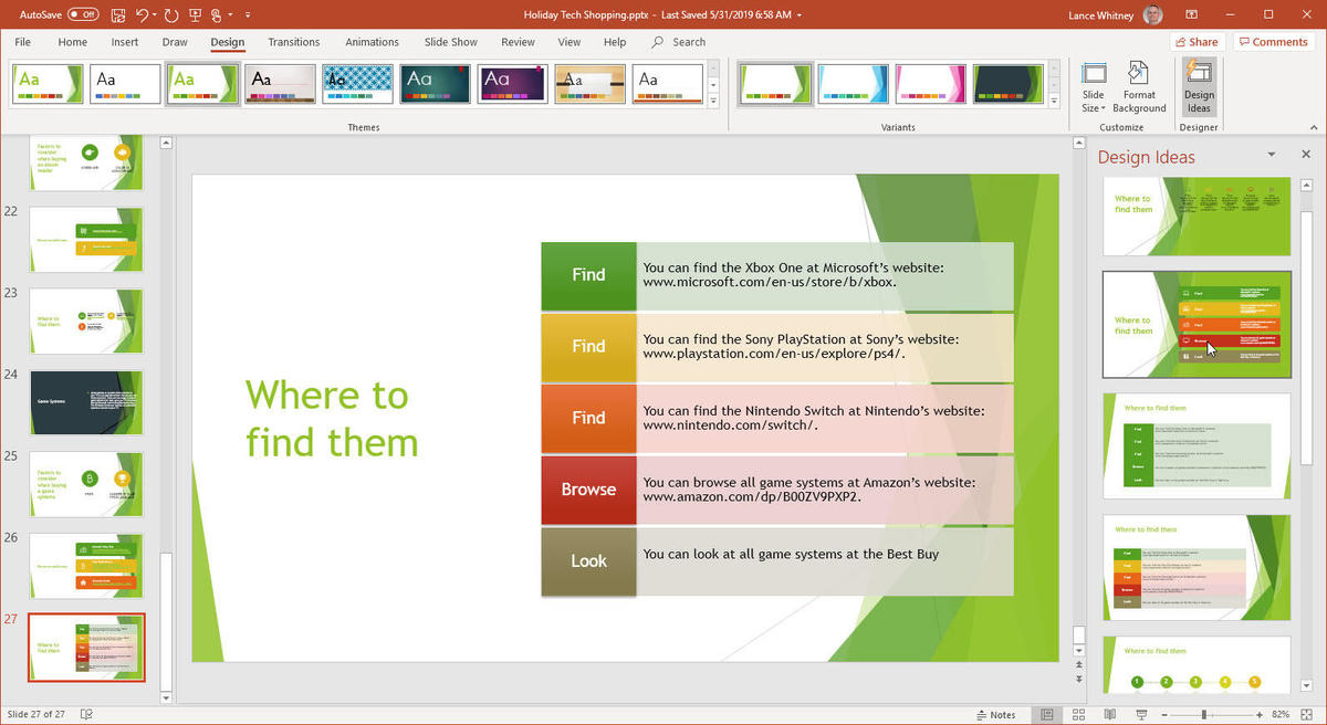 How To Use Design Ideas To Spruce Up Your Powerpoint In How To Edit Powerpoint Template