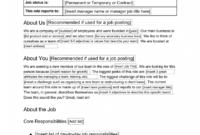 How To Write A Job Description In 5 Steps [+ Free Template] regarding Job Description Template Shrm