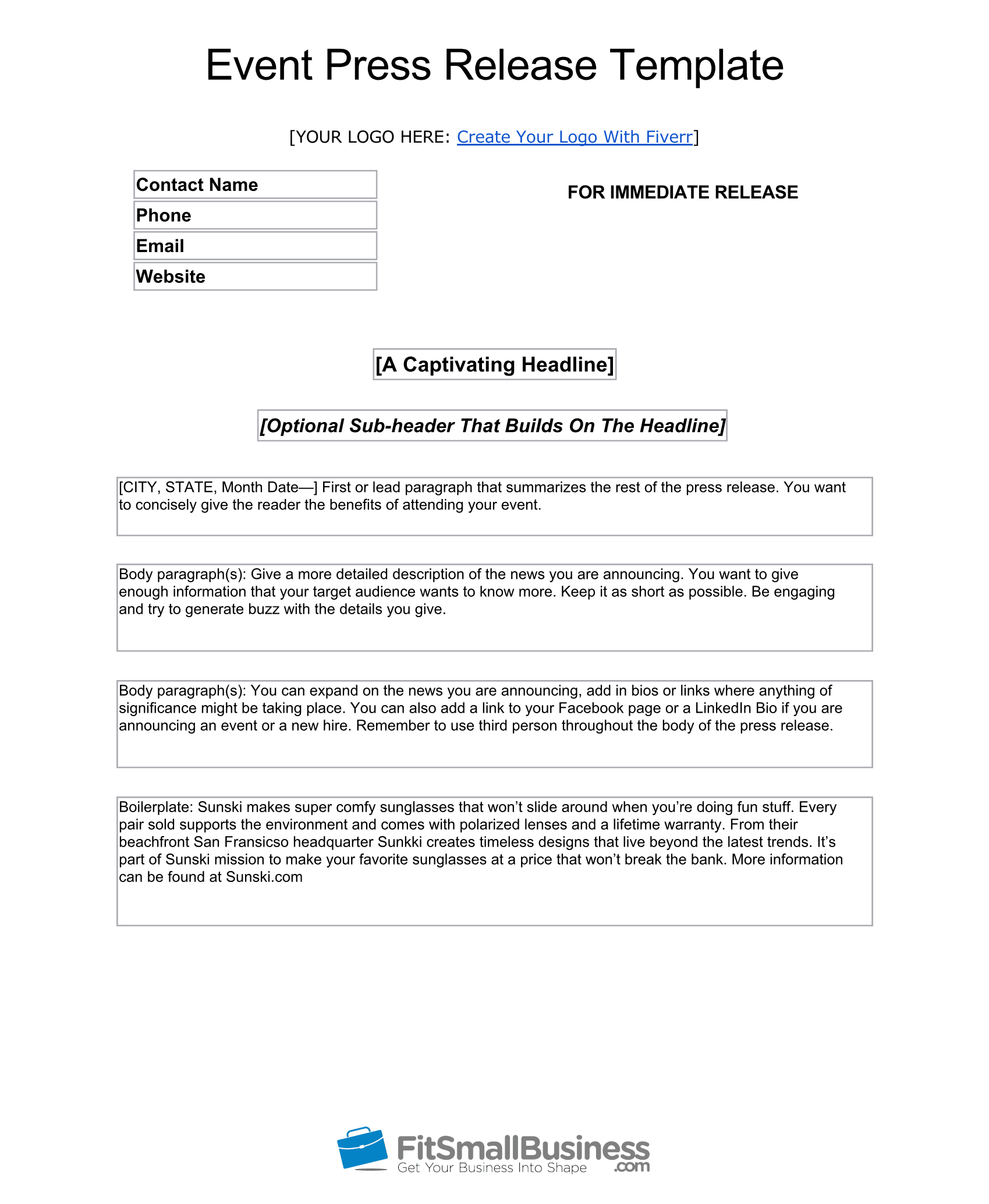 How To Write An Ap Style Press Release +[Template] In Media Advisory Template