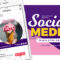 Ice Cream Parlour Social Media Templates Pack – Brandpacks Regarding Ice Cream Social Flyer Template