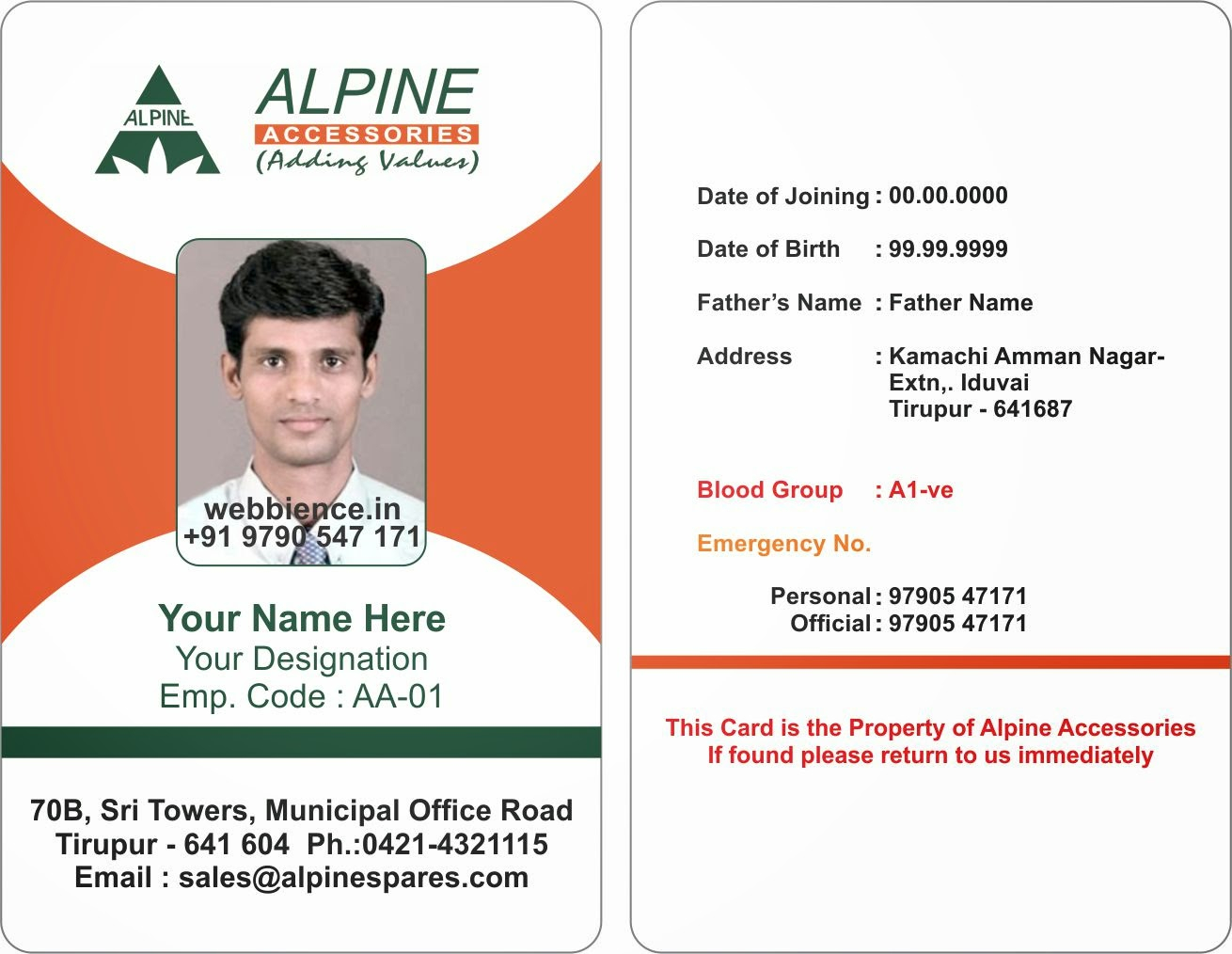 Id Card Formats - Colona.rsd7 For Id Badge Template Word