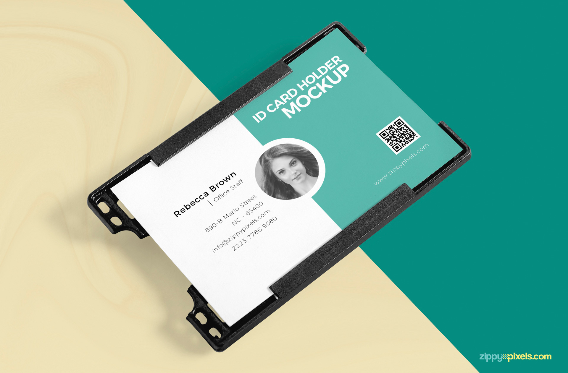 Id Card Holder Mockup | Free Psd Download | Zippypixels With Regard To Id Card Template Word Free