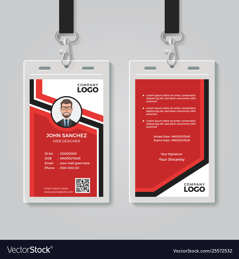 Id Card Templates – Colona.rsd7 With Regard To Id Card Design Template Psd Free Download