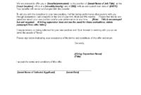 Internal Transfer Offer Letter | Templates At in Internal Transfer Letter Template