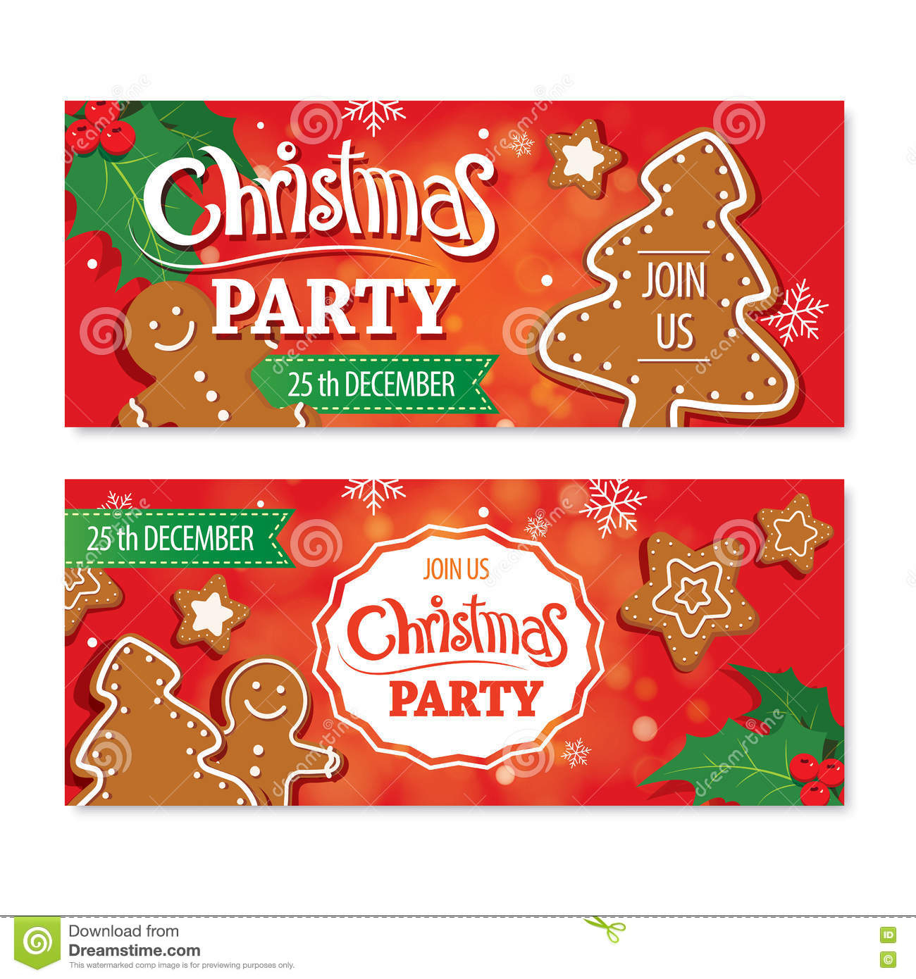 Invitation Merry Christmas Banner And Card Design Template For Merry Christmas Banner Template