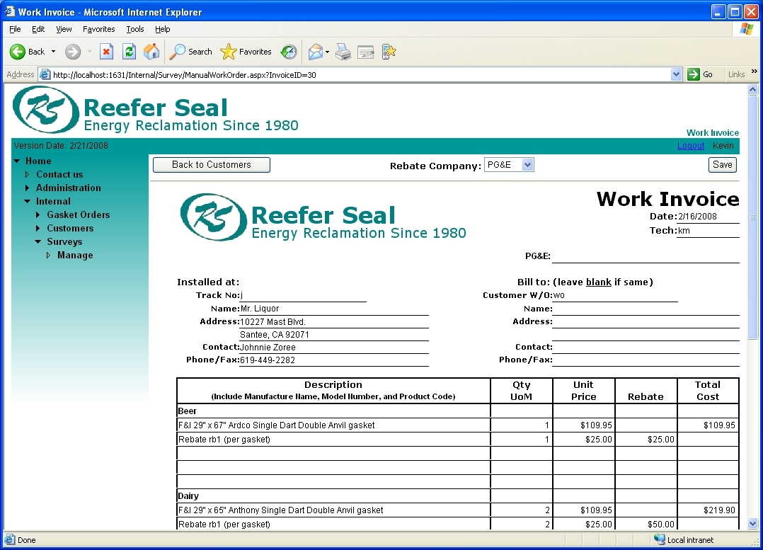 Invoice Template Excel 2010 | Invoice Example Inside Invoice Template Excel 2013