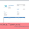 Invoice Templates For Excel – Luxtemplates Modern Design Intended For Invoice Template In Excel 2007