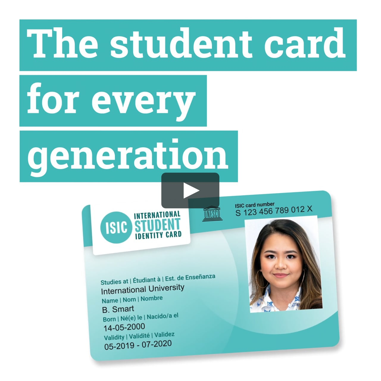 Isic Brand Refresh – Video For Social Media Regarding Isic Card Template