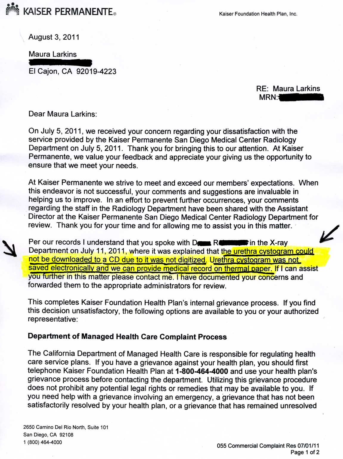Kaiser Permanente Private Insurance Ans Individual Health Inside Kaiser Doctors Note Template