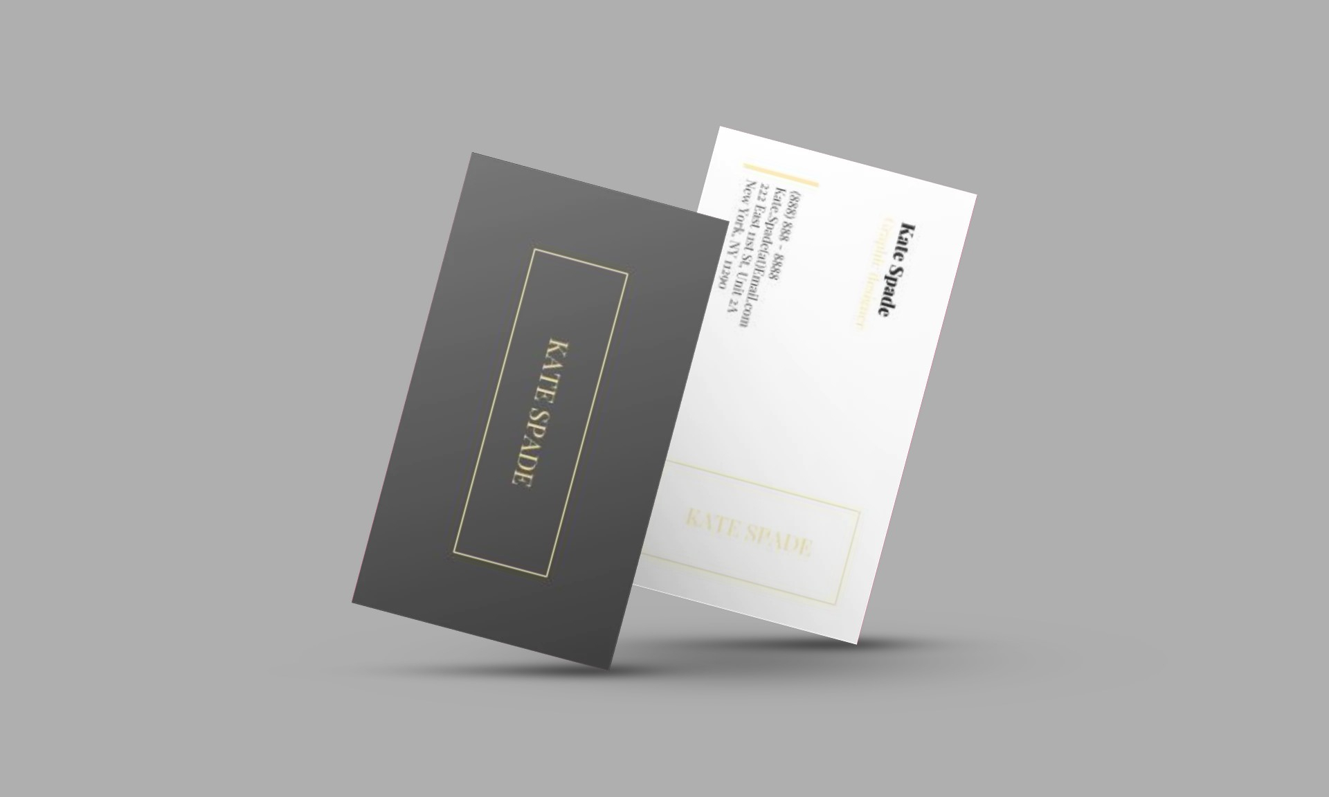 Kate Spade Business Card Template For Google Docs – Stand With Regard To Google Docs Business Card Template