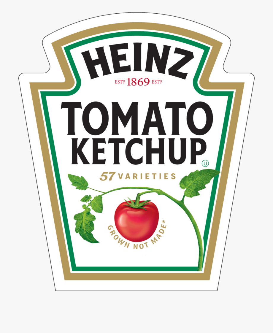 Ketchup Clipart Heins, Ketchup Heins Transparent Free For Pertaining To Heinz Label Template